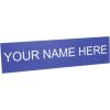 imageExcelMark Custom Name Plate for Door Office Wall Personalized With Your Text 2quotx 8quot1 Line BlackBlue