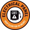 imageExcelMark Do Not Block Electrical Panel Floor Decal DO NOT Block Electrical Panel 11quotELECTRICAL PANEL KEEP CLEAR 2