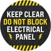 KEEP CLEAR DO NOT BLOCK ELECTRICAL PANEL