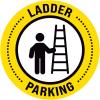 imageExcelMark Ladder Parking Floor Decal Ladder Parking Keep Clear 3 15quotLadder Parking 1