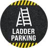 imageExcelMark Ladder Parking Floor Decal Ladder Parking Keep Clear 3 15quotLadder Parking 2
