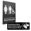 Unisex Handicap w/Wash Hands