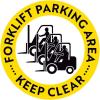 Forklift Parking Area Keep Clear