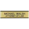 imagePersonalized Nameplate with Wall Holder