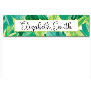imageExcelMark 2 X 8 Floral Designer Name Plate Style 7Style 9
