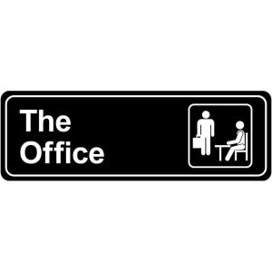 imageExcelMark 3 x 9 Inch Sign for Business  Includes Double Sided Tape for Easy Installation NO PUBLIC RESTROOOMSBlack