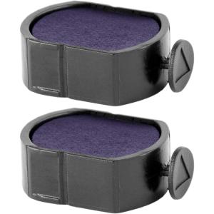 imageExcelMark A12 Self Inking Replacement Ink Pads  Purple