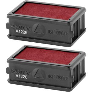 imageExcelMark A1226 Self Inking Replacement Ink Pads  Red