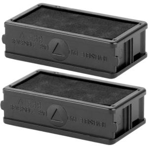 imageExcelMark A1539 SelfInking Stamp Replacement Pad 2Pack  Black