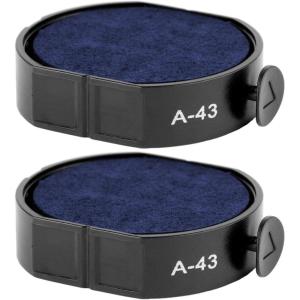 imageExcelMark A43 Self Inking Replacement Ink Pads  Blue