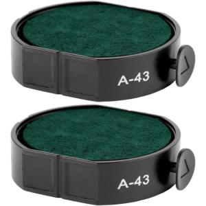 imageExcelMark A43 Self Inking Replacement Ink Pads  Green