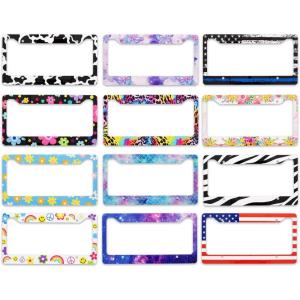 imageExcelMark Designer License Plate Frame Universal Fit
