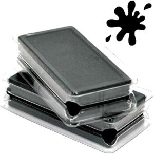 imageExcelMark R800 Dater Replacement Pads  1 Color  2 Pack  Black