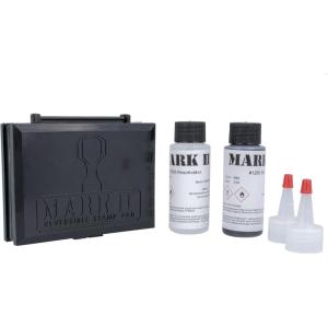 imageMark II Reversible Stamp Pad Kit for Rubber Stamps  Includes 2 oz Ink Red