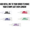 imageExcelMark Great Job  Custom Round SelfInking Teacher Stamp