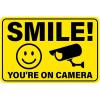 imageExcelMark Smile Youre on Camera Security Sign  6quot x 9quot