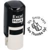 imageExcelMark Two Thumbs UP  Custom Round SelfInking Teacher Stamp