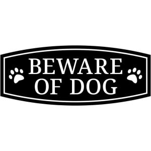 imageExcelMark Beware of Dog Sign  36quot x 9quot