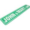 imageCustom Street Sign  4 x 18 Aluminum GreenGreen