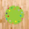 imageExcelMark 11Dots Classroom Floor Decal OrangeLime