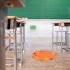 imageExcelMark 11Dots Classroom Floor Decal OrangeOrange