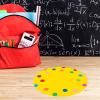 imageExcelMark 11Dots Classroom Floor Decal OrangeYellow