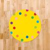 imageExcelMark 11Dots Classroom Floor Decal OrangeYellow