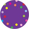 imageExcelMark 11Dots Classroom Floor Decal OrangePurple
