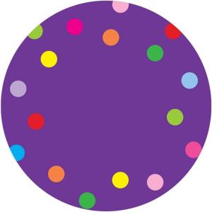 imageExcelMark 11Dots Classroom Floor Decal OrangePurple