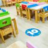 imageExcelMark 11 Number Classroom Floor Decal 3 LimeCyan