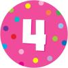 imageExcelMark 11 Number Classroom Floor Decal 3 LimePink