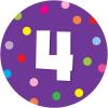 imageExcelMark 11 Number Classroom Floor Decal 3 LimePurple