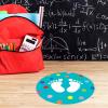 imageExcelMark 11Footprints Classroom Floor Decal Royal BlueAqua