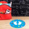 imageExcelMark 11Footprints Classroom Floor Decal Royal BlueCyan