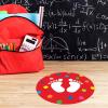 imageExcelMark 11Footprints Classroom Floor Decal Royal BlueRed