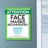 imageExcelMark Face Masks Recommended Decal Thank You For Keeping Us Safe 75 x 10