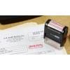 imageExcelMark Paid Self Inking Rubber Stamp  Red Ink with 5cc Refill Ink