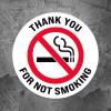 imageNo Smoking Floor Decal NO Smoking 15Thank You for Not Smoking