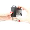 imagePaid Self Inking Rubber Stamp  Red Ink Stamp Plus 5cc Refill Ink