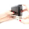 imagePaid Self Inking Rubber Stamp  Red Ink Stamp Plus 5cc Refill Ink
