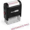 imageExcelMark Clients Copy Self Inking Rubber Stamp  Red Ink A1539Reference Only