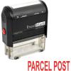 imageExcelMark Parcel Post Self Inking Rubber Stamp  Red Ink