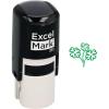 imageExcelMark St Patricks Day Rubber Stamp  Shamrock Stamp  Green Ink