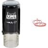 imageExcelMark Thanksgiving Rubber Stamp  Pumpkin Pie Stamp  Red Ink