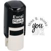 imageExcelMark You Rock  Custom Round SelfInking Teacher Stamp