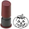 imageHalloween Pre Inked Rubber Stamp  JackOLanternPumpkin