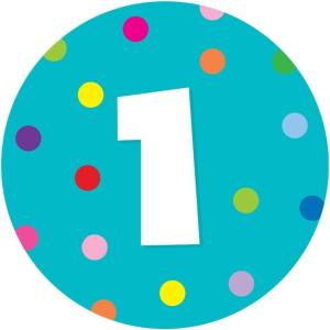 imageExcelMark 11 Number Classroom Floor Decal 3 LimeAqua