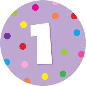 imageExcelMark 11 Number Classroom Floor Decal 3 LimeLavender