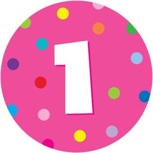 imageExcelMark 11 Number Classroom Floor Decal 3 LimePink