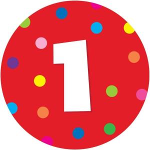 imageExcelMark 11 Number Classroom Floor Decal 3 LimeRed